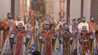 Ամենայն Հայոց Կաթողիկոսի ձեռամբ տեղի է ունեցել եպիսկոպոսական ձեռնադրություն և օծում