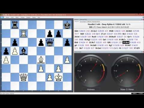 Houdini 3 x64 Vs. Deep Rybka 4.1 x64, LTC Chess Match Game 14