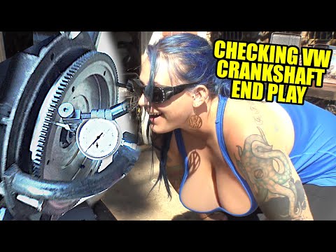 🔧Checking End Play / Replace Clutch💥 -  1956 Chop Top VW Beetle - 175