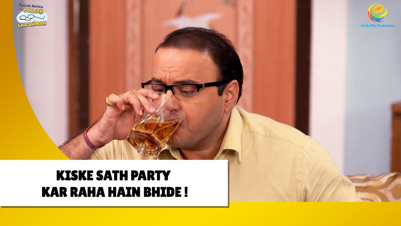 kiske sath party kar raha hain bhide ! | Haste Raho Hasate Raho! | Taarak Mehta ka Ooltah Chashmah