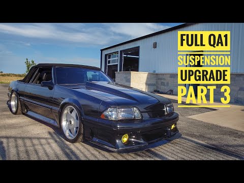 Full QA1 Front Suspension Upgrade in the Stalker Vert!