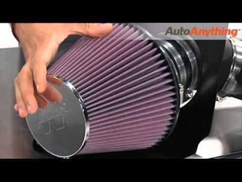 K&N FIPK Air Intake Fuel Injection Performance Kit Review: AutoAnything Product Demo