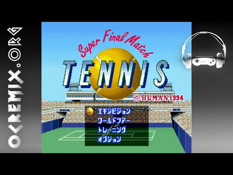 Final Set Tennis Super Nintendo