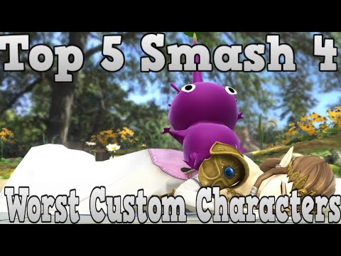 Top 5 Worst Custom Move Characters Smash 4