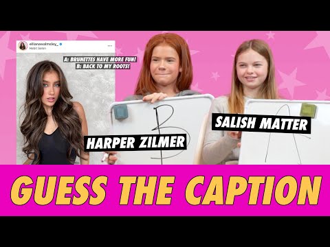Salish Matter vs. Harper Zilmer - Guess The Caption
