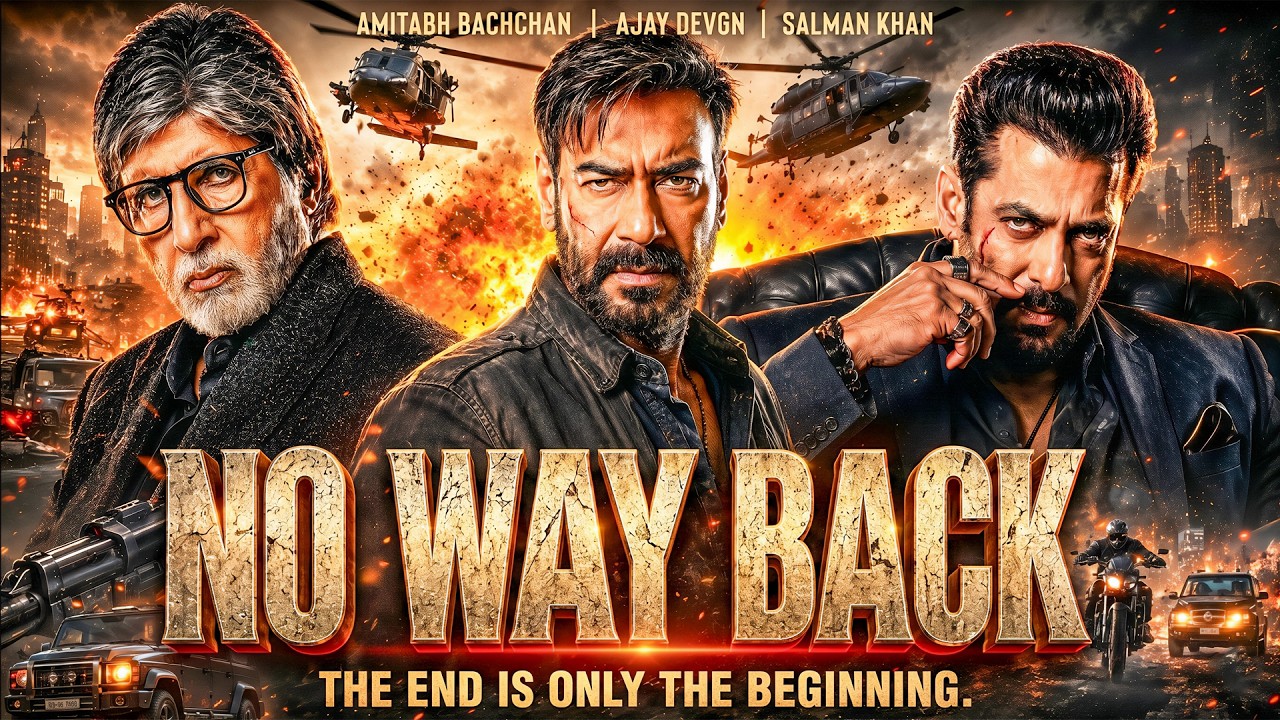 No Way Back Full Hindi Movie | Ajay Devgn, Salman Khan, Amitabh Bachchan Action Thriller