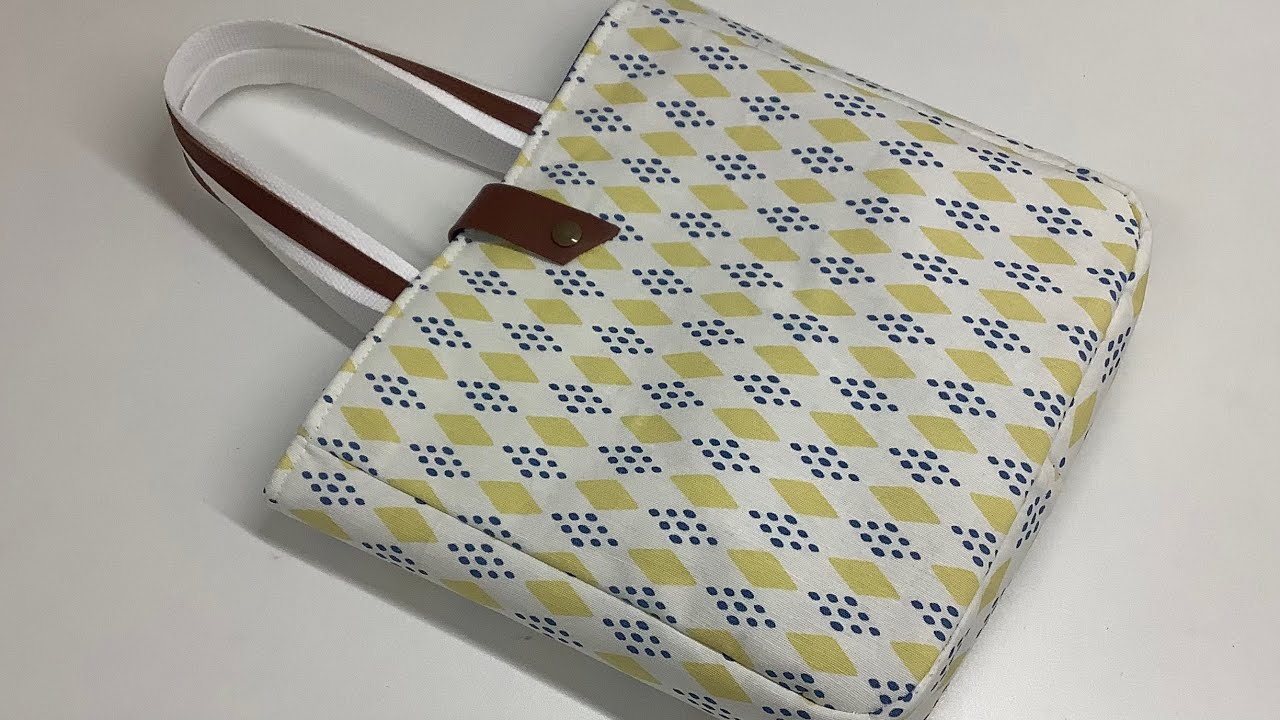 Coudre un petit sac cabas # couture Madalena