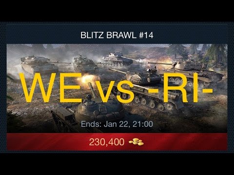Leopard 1 WOTB in blitz brawl#14 stage2 WE vs -RI-