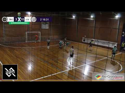 1ª Rodada Copa Rio-Grandense futsal 2022 - Tropa dos moços x Juventus partenon