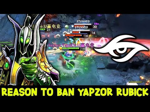 The Reason Why You Must Ban Yapzor Rubick Secret Vs Vp - Beautiful Plays Dota 2
