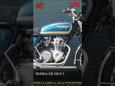 Honda CB 550 F 2 - Video 1