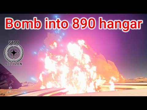 3.17.3 Bomb into 890 hangar - room system test