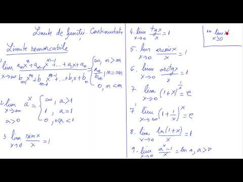 Şedinţa 8 – Limite de funcții  Continuitate