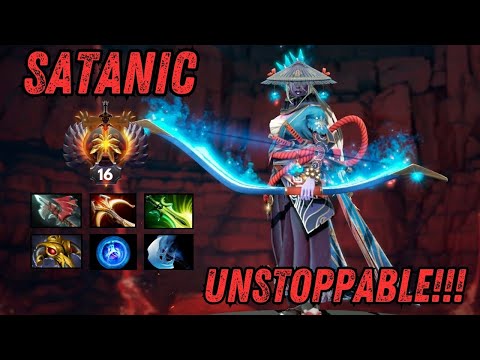 Satanic [Drow Ranger] A Clean Game For Deadly Hawkeye - Dota 2 Pro Full Gameplay