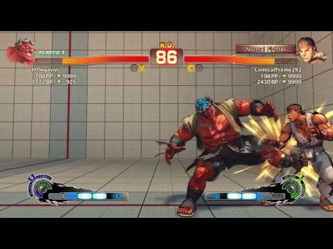 Super Street Fighter IV AE2012 Hakan vs ComicalFrame292 Ryu