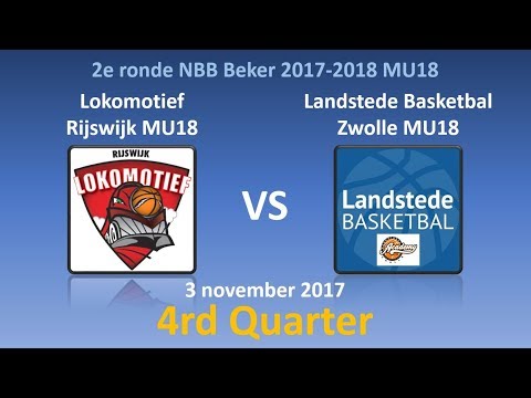 Landstede Basketbal MU14 - Lokomotief MU14, 05-11-2017, 4e kwart