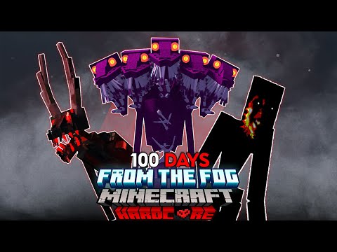 TÓM TẮT 100 Ngày Minecraft FROM THE FOG VÙNG ĐẤT QUÁI VẬT DWELLER !!?