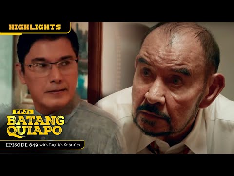 Gustavo gives Roberto a warning about Tanggol | FPJ's Batang Quiapo (with English Subs)