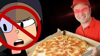 LUNA VS ANGRY PIZZA DELIVERY GUY..