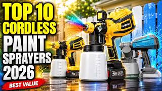 Top 10 Best Cordless Paint Sprayers You Can Buy Right Now