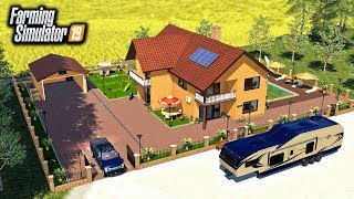 BUILDING A MANSION! &amp; STARTING AN RCC FRANCHISE IN NEW TOWN! | FARMING SIMULATOR 2019