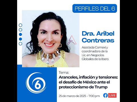 Perfiles del 6 | Aranceles, inflación y tensiones, el desafío de México ante proteccionismo de Trump