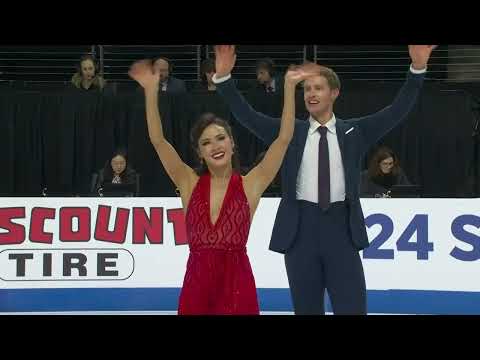 Madison Chock and Evan Bates - Skate America 2024. RD.