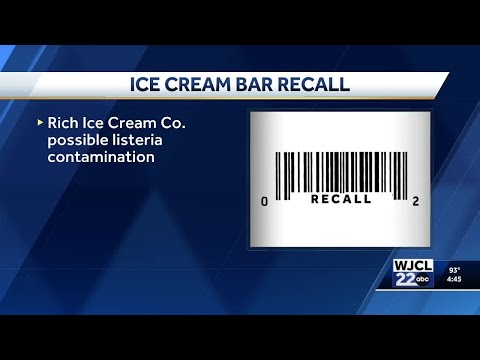 Ice cream bars sold in Georgia, South Carolina face recall