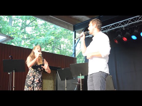 The Prayer (cover) live with Niklas Hultberg and Emelie Torstensson