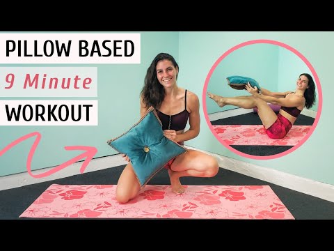 At Home Pillow Based Workout / No Weights / Core Strength :: Tiffany Quinn