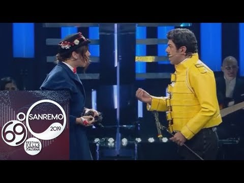 Sanremo 2019 - Pierfrancesco Favino and Virginia Raffaele, a dive into musicals