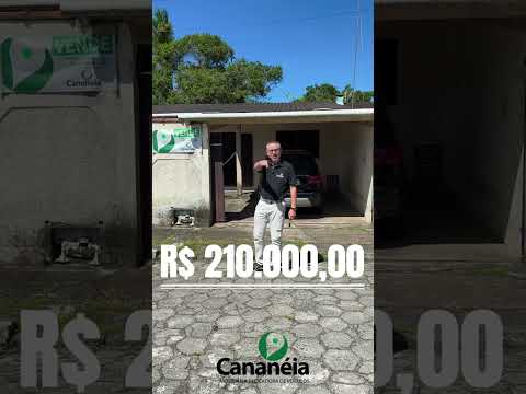 Casa para venda no bairro Acaraú - 2 quartos - Cananéia/SP com valor reduzido