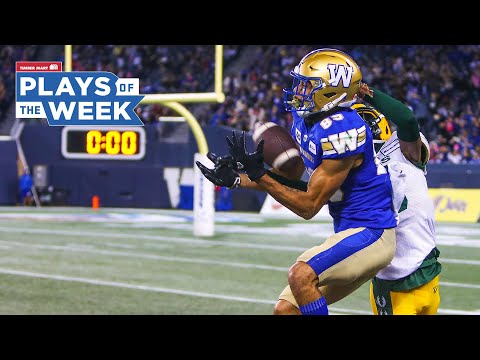 CFL Plays of the Week -  Week 20, 2023