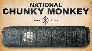 If You Like Thick Bibles, National Has You Covered. National Old Face Type KJV Reader Bible Review