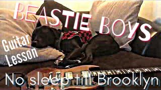 No sleep till Brooklyn-Beastie Boys Guitar Lesson