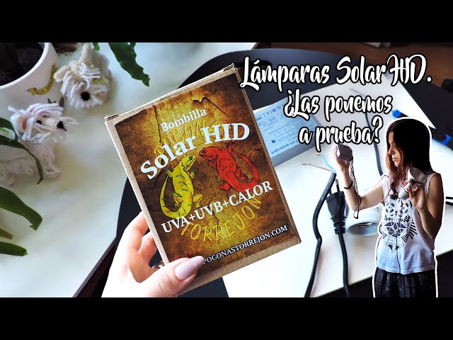 Vídeo relacionado con REPTI HOME UVB Luz 10.0, 13W UVA Bombilla para Reptiles, Lámpara para Terrario de Tortuga, Dragón Barbudo, Lagarto, Serpiente, Gecko