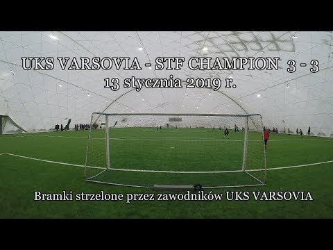 13 I 2019 r  UKS VARSOVIA  -  STF CHAMPION ( bramki UKS )