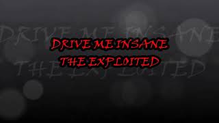 drive me insane the exploited + tablatura (bass cover)