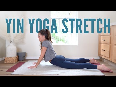 1 Hour Intermediate Yin Yoga || Deep Stretch With Relaxing Music