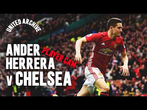 Ander Herrera Man Marked Hazard 👀 | Man Utd v Chelsea