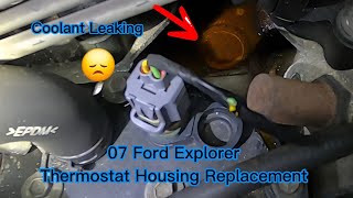 Ford Explorer Thermostat/ Thermostat Housing Replacement