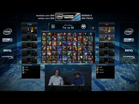 Millenium vs Seven Wars e-Sports Game 1 | Semi Finals IEM Sao Paulo LOL 2014 | MIL vs 7W G1