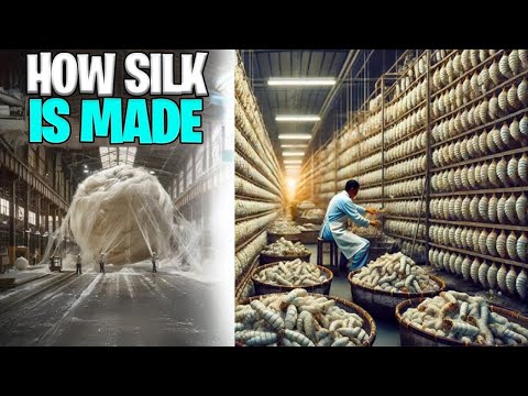 How Japanese Farming MILLION of SilkWorm For Silk