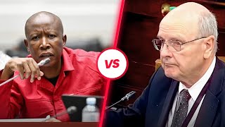 EFF President Julius Malema Grills Paul O’Sullivan at the Ad Hoc committee 