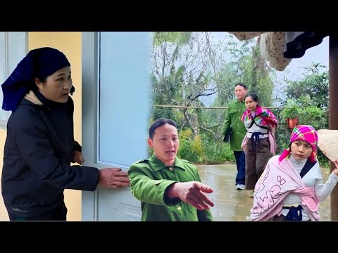 The landowner was too scared to meet with the police, but she was stopped