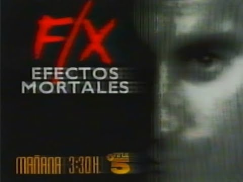 Promo F/X Efectos Mortales (02/01/1994)