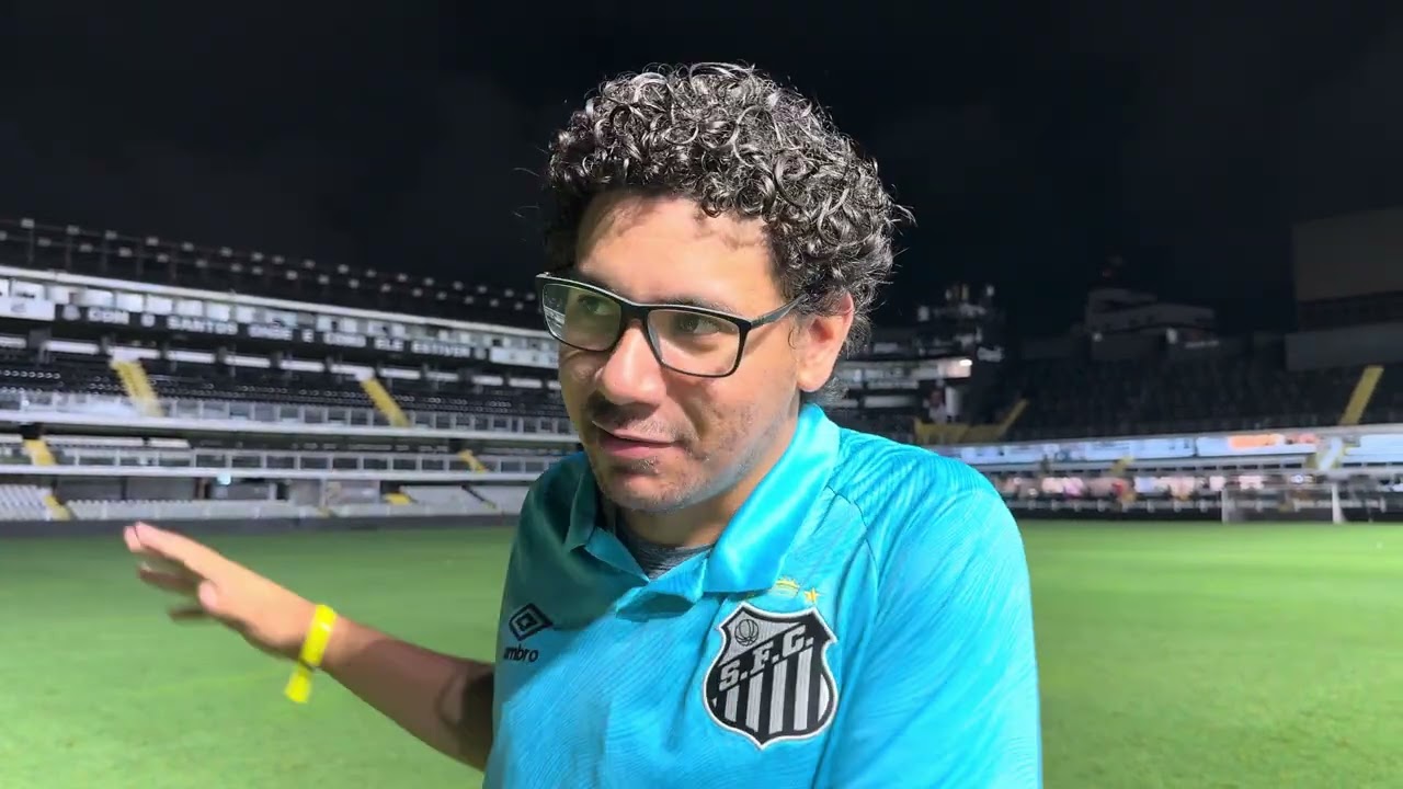 PÓS JOGO SANTOS FC X VASCO 