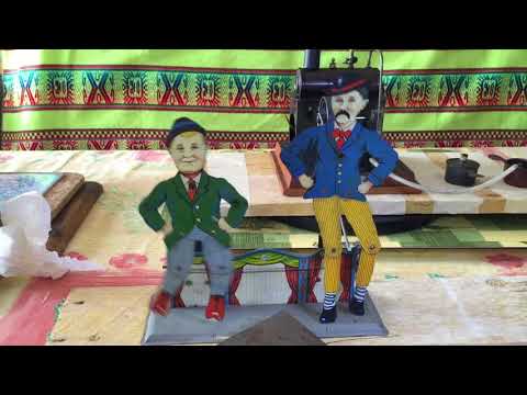 Doll 340 Steam Engine Hauling  PAT PATACHON  Dancers    ( + Ernst Plank RAPID )