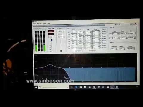 FP series DSP power amplifier working