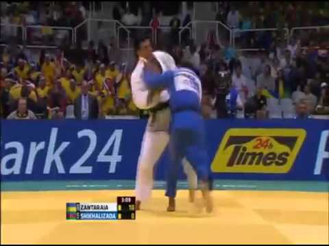 ZANTARAIA, Georgii (UKR)- SHIKHALIZADA, Nijat (AZE) -66 kg IJF World Championship Seniors 2013